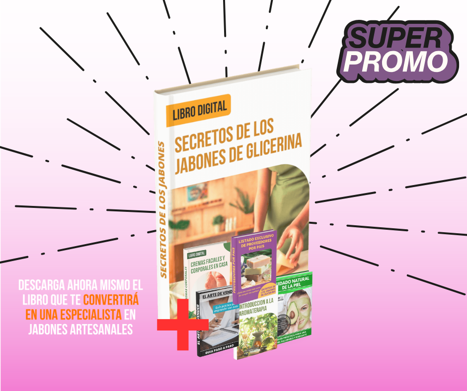 Jabones Artesanales desde Cero (Incluye Guía de Ventas y Proveedores) – Guía con Bonos Extra